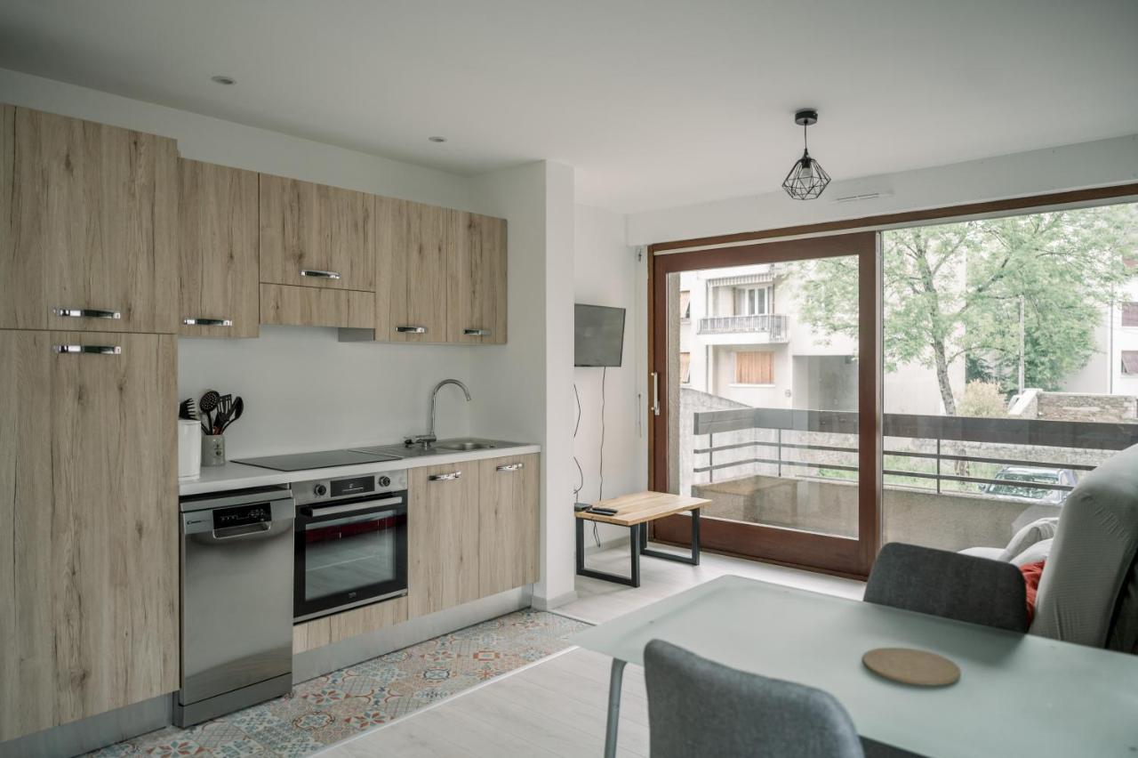 Studio Bompard 1 Coeur De Ville Rodez, Parking Prive Buitenkant foto
